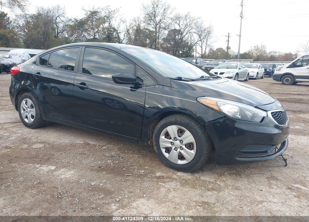 2016 KIA FORTE LX VIN: KNAFK4A62G5542466