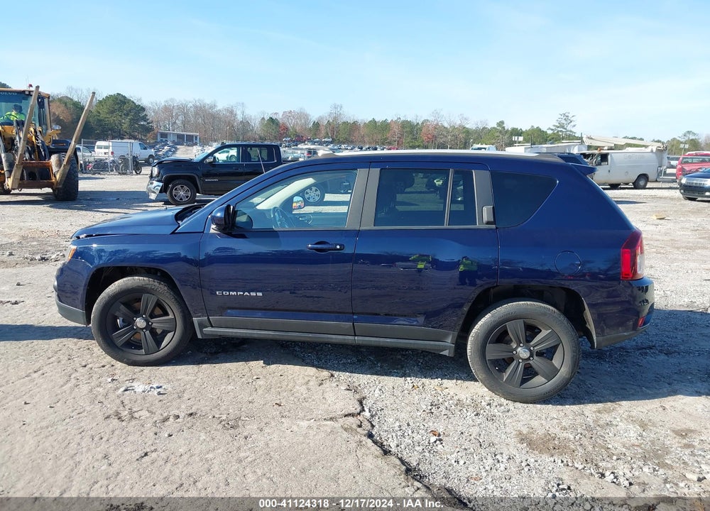 2017 JEEP COMPASS LATITUDE 4X4 VIN: 1C4NJDEB9HD190955