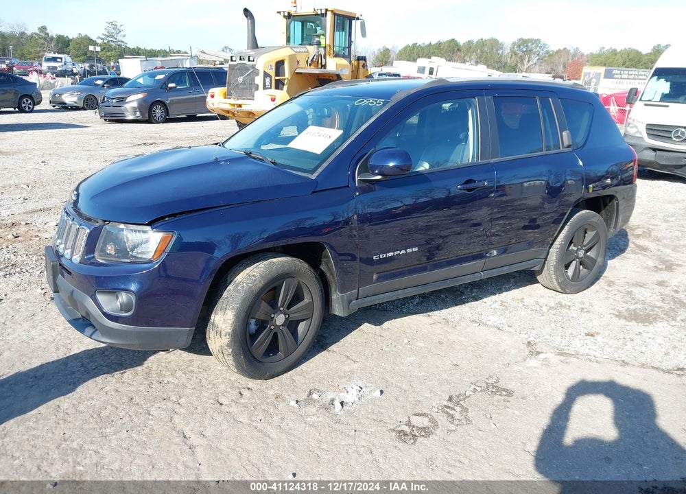 2017 JEEP COMPASS LATITUDE 4X4 VIN: 1C4NJDEB9HD190955