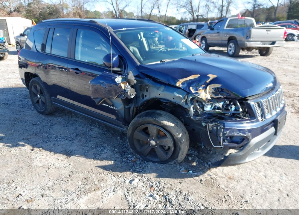 2017 JEEP COMPASS LATITUDE 4X4 VIN: 1C4NJDEB9HD190955
