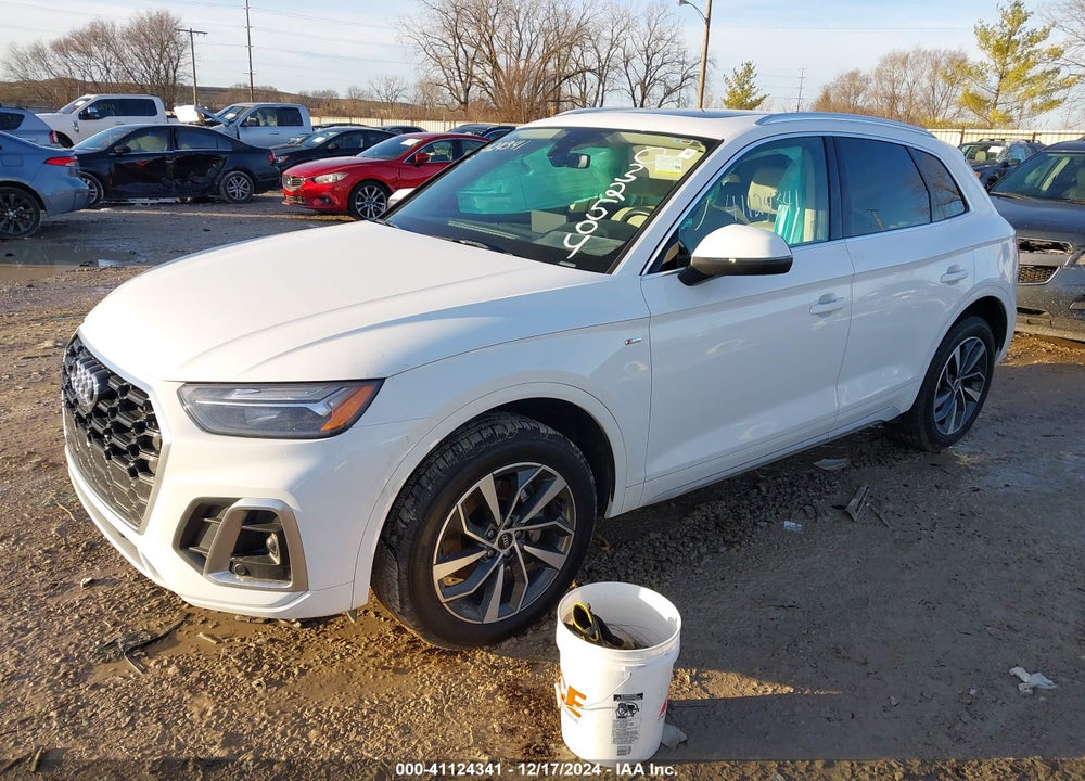 2022 AUDI Q5 PREMIUM PLUS 45 TFSI S LINE QUATTRO S TRONIC VIN: WA1EAAFY5N2032504