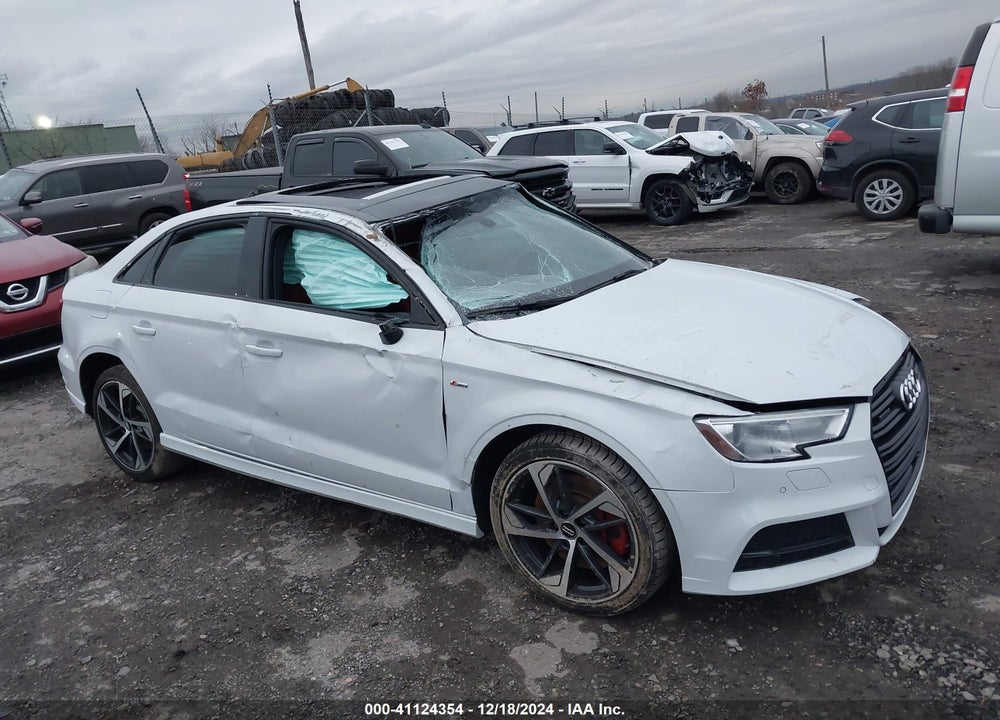 2020 AUDI A3 PREMIUM 45 TFSI S LINE QUATTRO S TRONIC VIN: WAUBEGFF0LA105860
