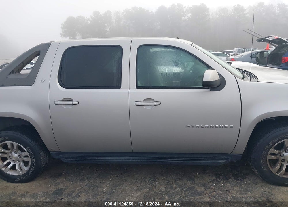 2007 CHEVROLET AVALANCHE 1500 LT VIN: 3GNEK12327G111627