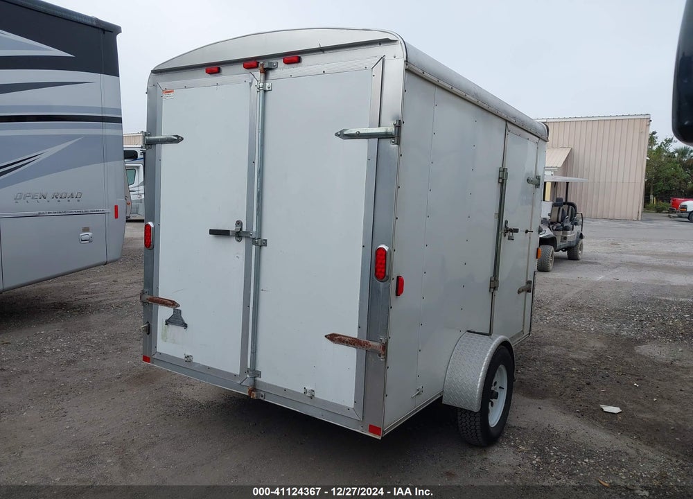 2007 CARRY ON CARGO TRAILER VIN: 4YMCL10117V126316