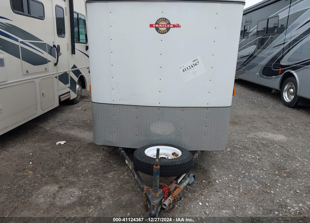2007 CARRY ON CARGO TRAILER VIN: 4YMCL10117V126316
