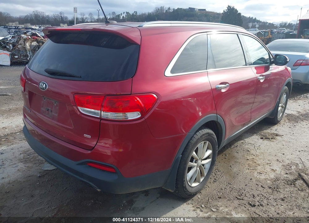 2016 KIA SORENTO 2.4L LX VIN: 5XYPG4A35GG091894