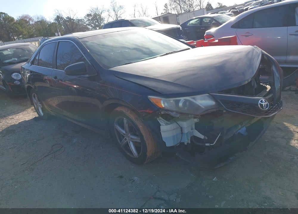 2012 TOYOTA CAMRY SE VIN: 4T1BF1FK0CU098154