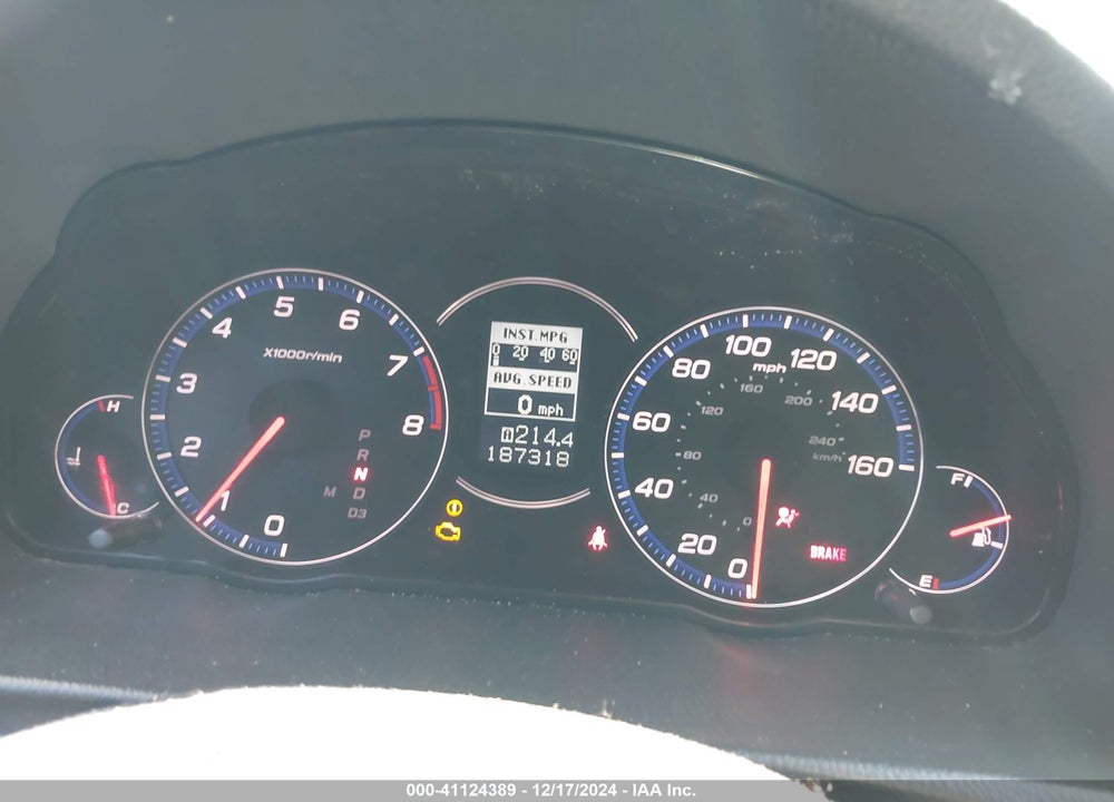 2008 ACURA TSX VIN: JH4CL96988C006989