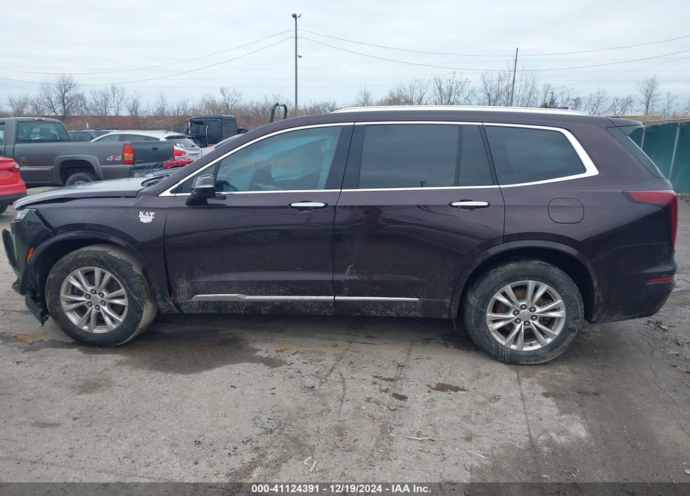 2021 CADILLAC XT6 AWD LUXURY VIN: 1GYKPBR41MZ160616