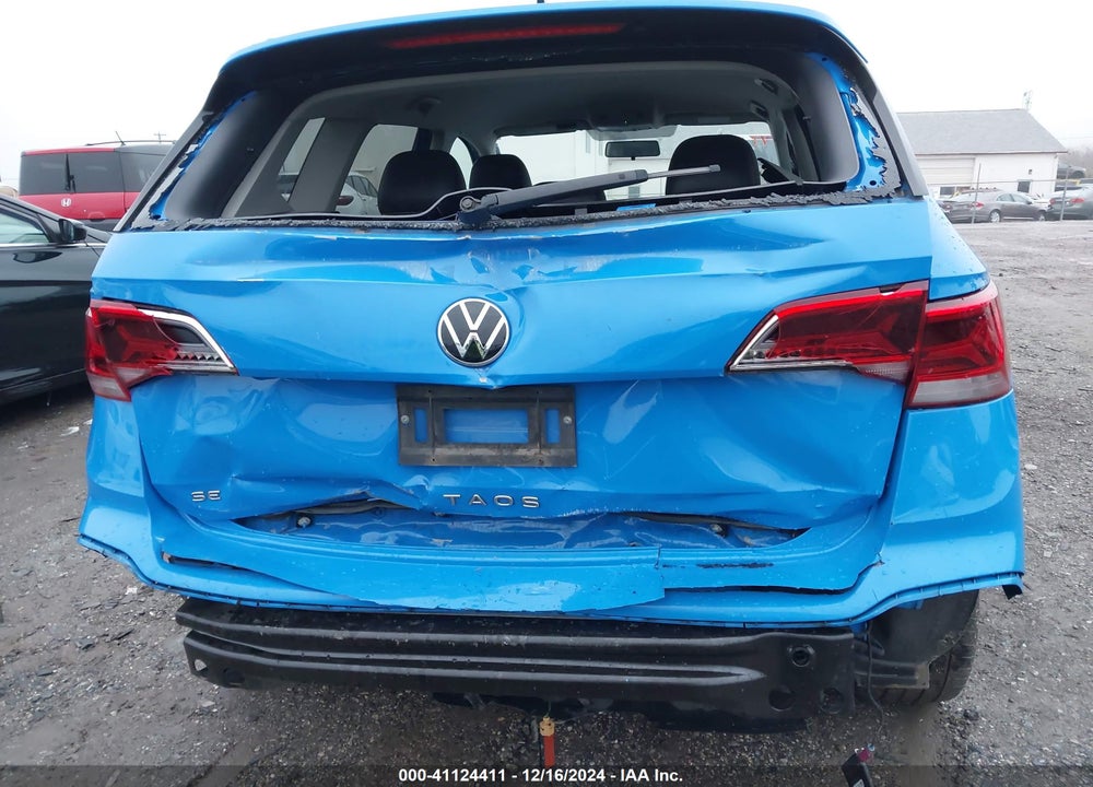 2022 VOLKSWAGEN TAOS 1.5T SE VIN: 3VVRX7B21NM010150