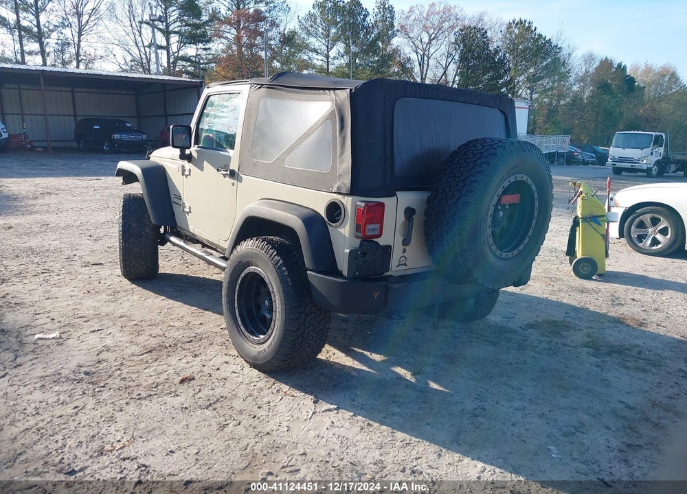 2011 JEEP WRANGLER SPORT VIN: 1J4AA2D19BL525294