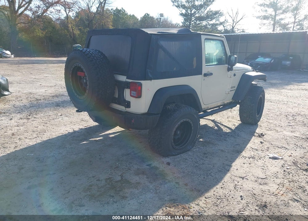 2011 JEEP WRANGLER SPORT VIN: 1J4AA2D19BL525294