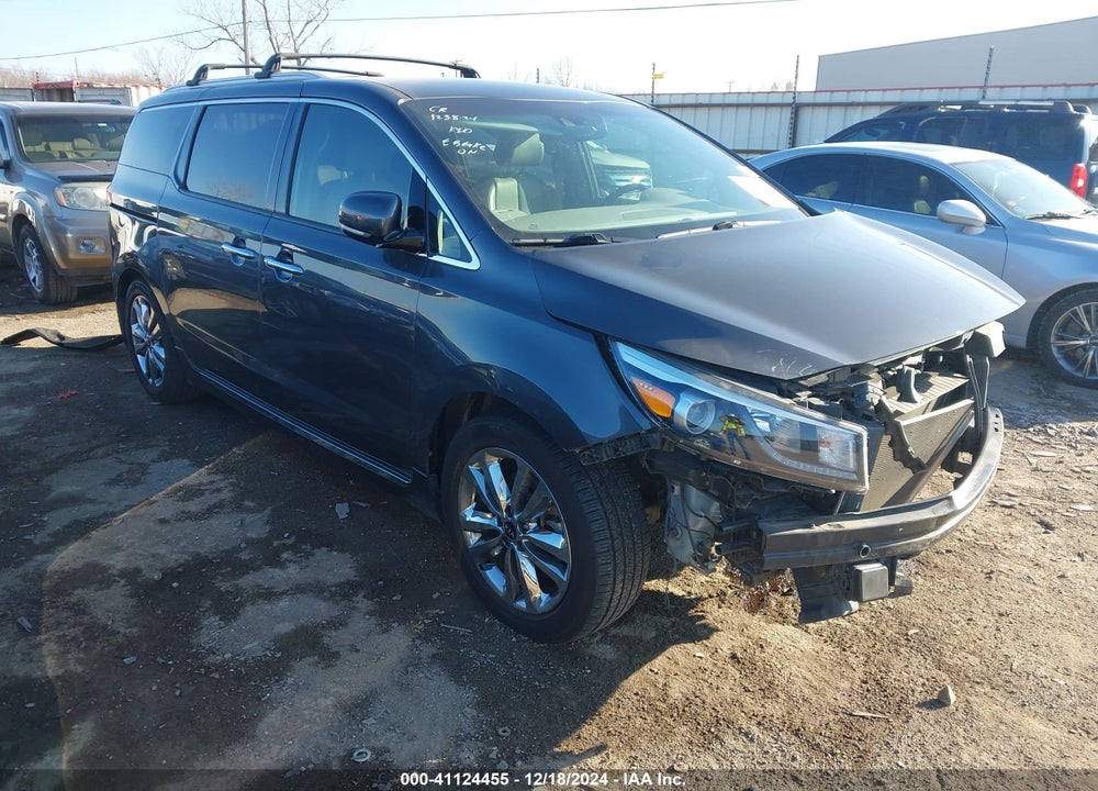 2016 KIA SEDONA SX LUXURY VIN: KNDME5C1XG6169941