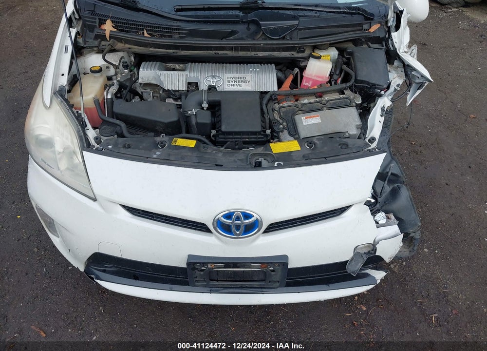 2012 TOYOTA PRIUS THREE VIN: JTDKN3DU2C5383648