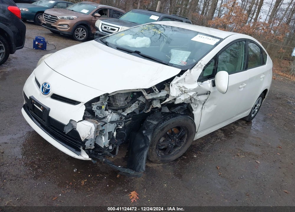 2012 TOYOTA PRIUS THREE VIN: JTDKN3DU2C5383648