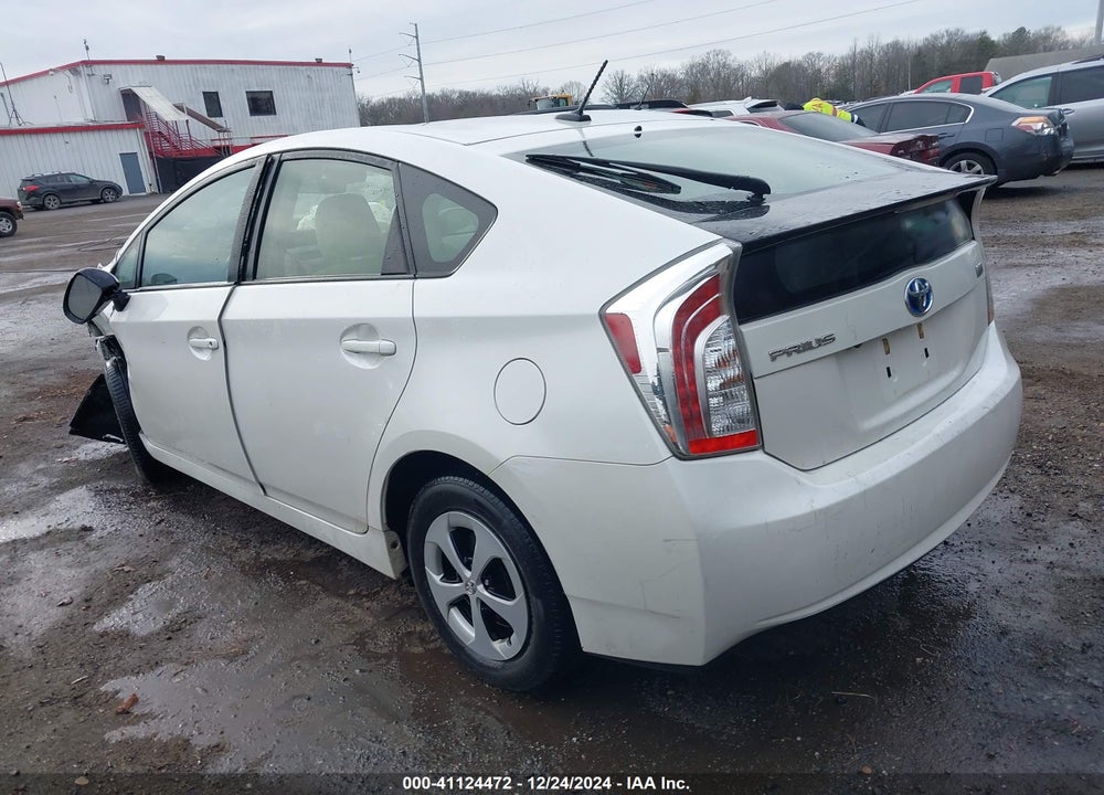 2012 TOYOTA PRIUS THREE VIN: JTDKN3DU2C5383648