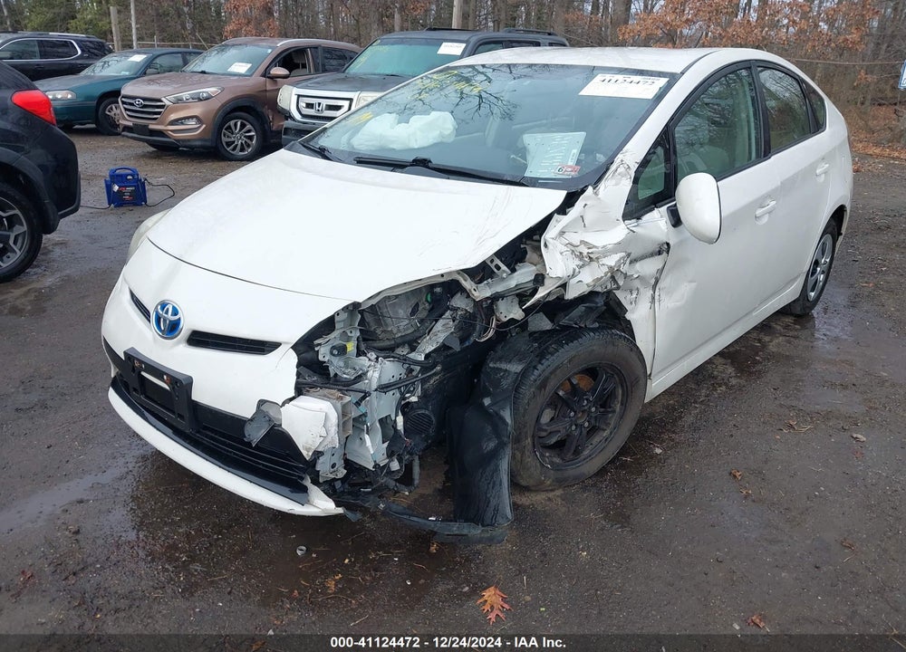 2012 TOYOTA PRIUS THREE VIN: JTDKN3DU2C5383648