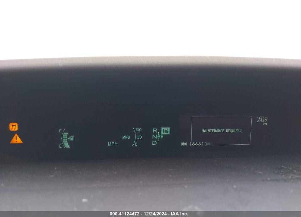 2012 TOYOTA PRIUS THREE VIN: JTDKN3DU2C5383648