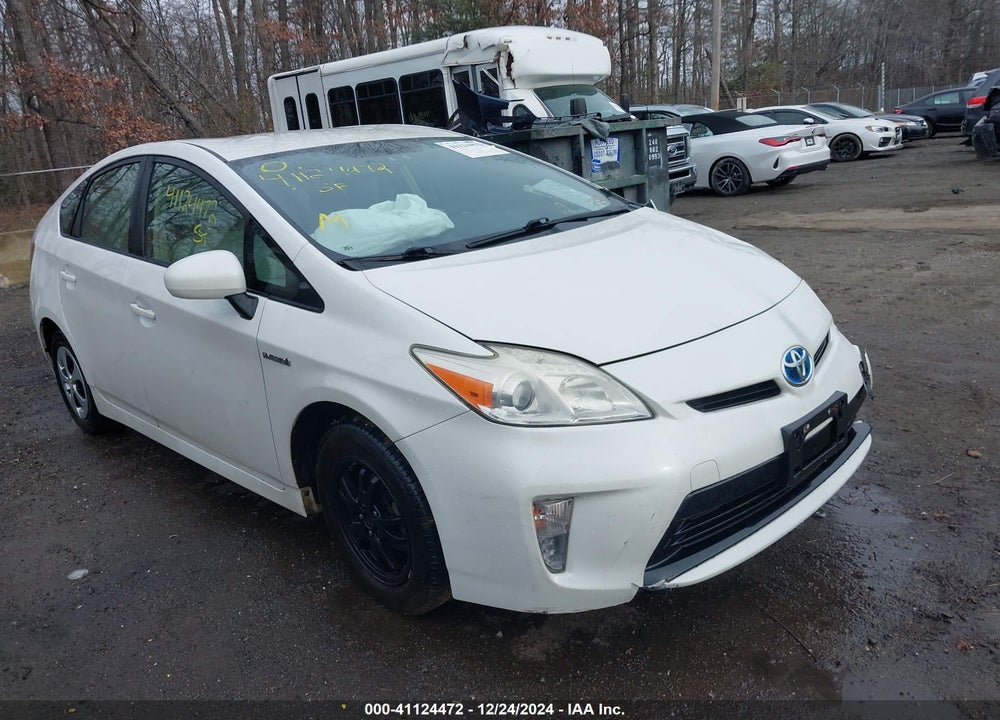 2012 TOYOTA PRIUS THREE VIN: JTDKN3DU2C5383648