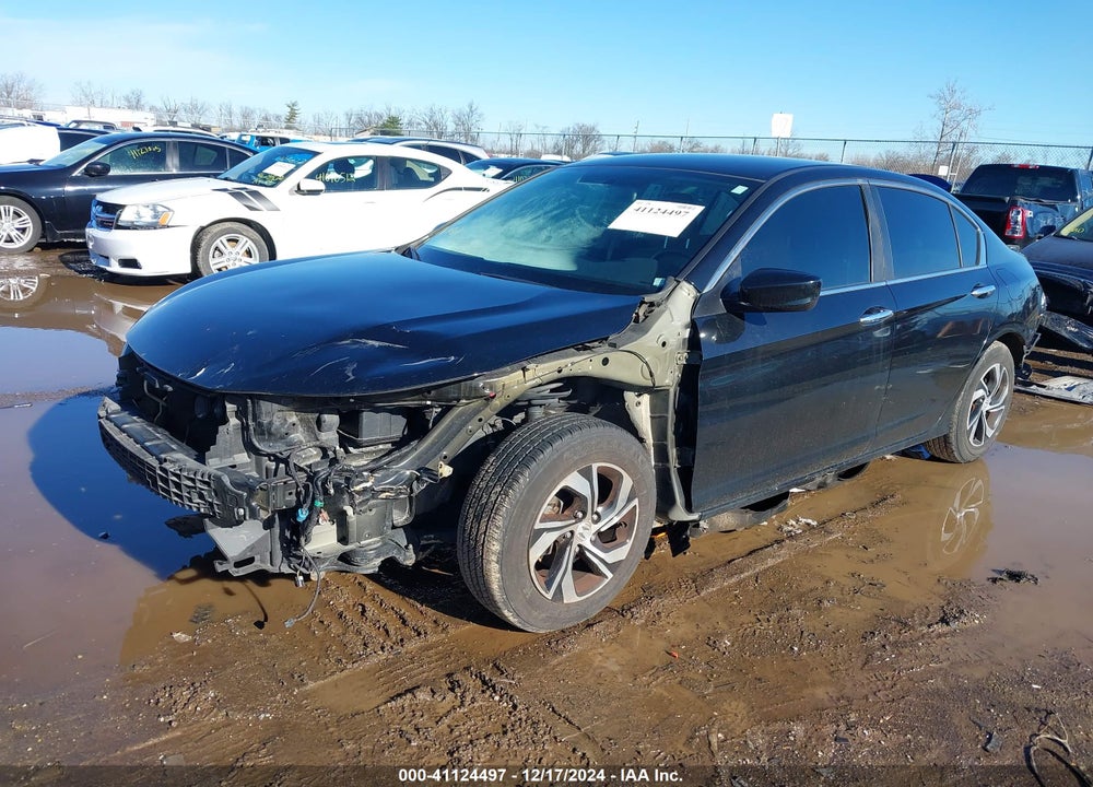 2017 HONDA ACCORD LX VIN: 1HGCR2F35HA082055