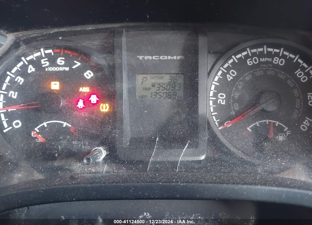 2016 TOYOTA TACOMA VIN: 5TFRX5GN2GX071669