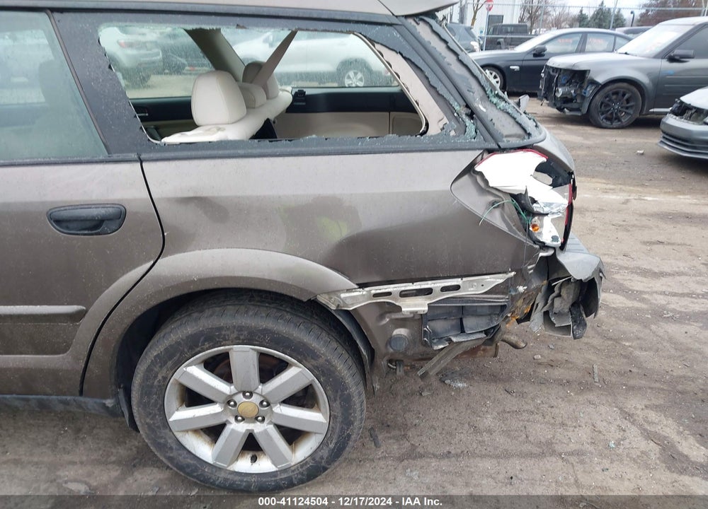 2009 SUBARU OUTBACK VIN: 4S4BP61C797340052