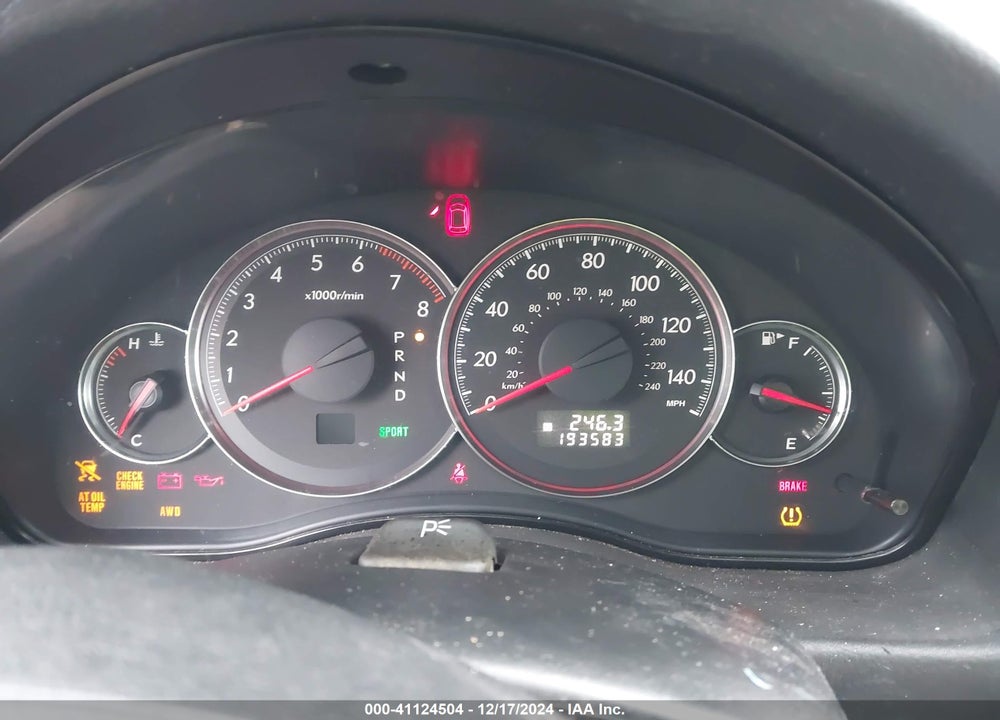 2009 SUBARU OUTBACK VIN: 4S4BP61C797340052