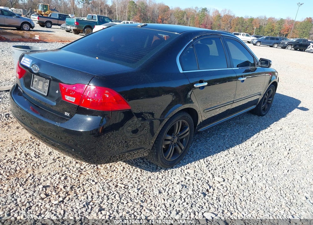 2009 KIA OPTIMA SX VIN: KNAGE228595349201