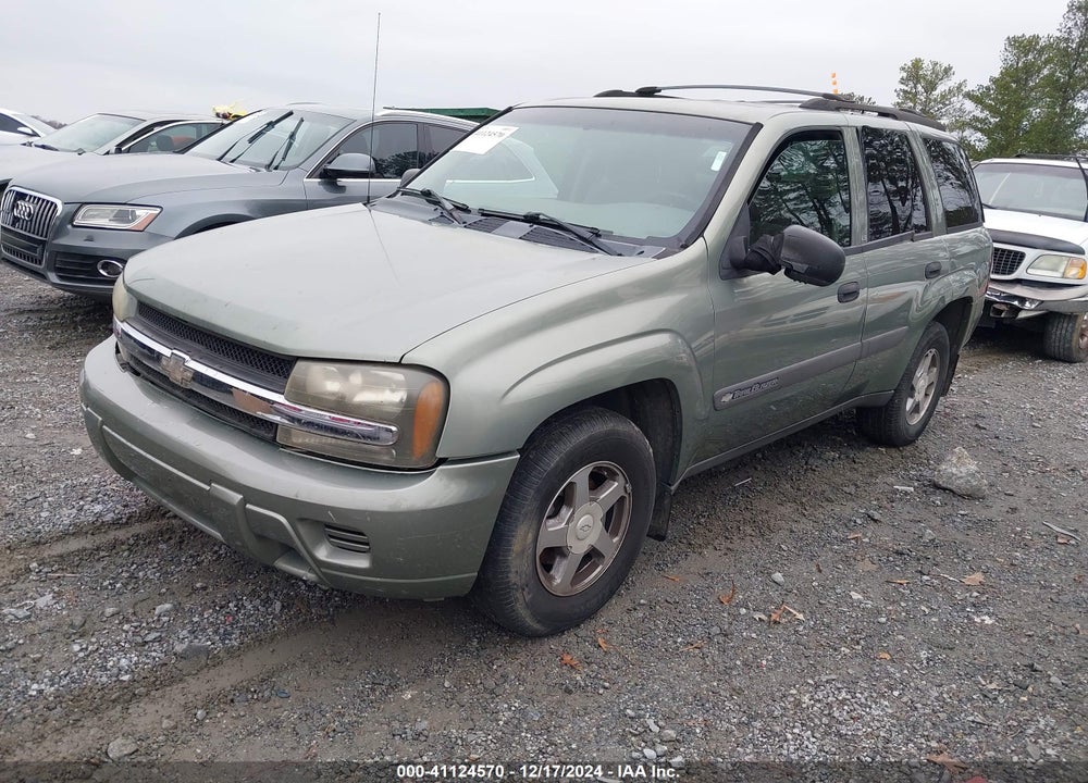 2004 CHEVROLET TRAILBLAZER LS VIN: 1GNDS13S442146157