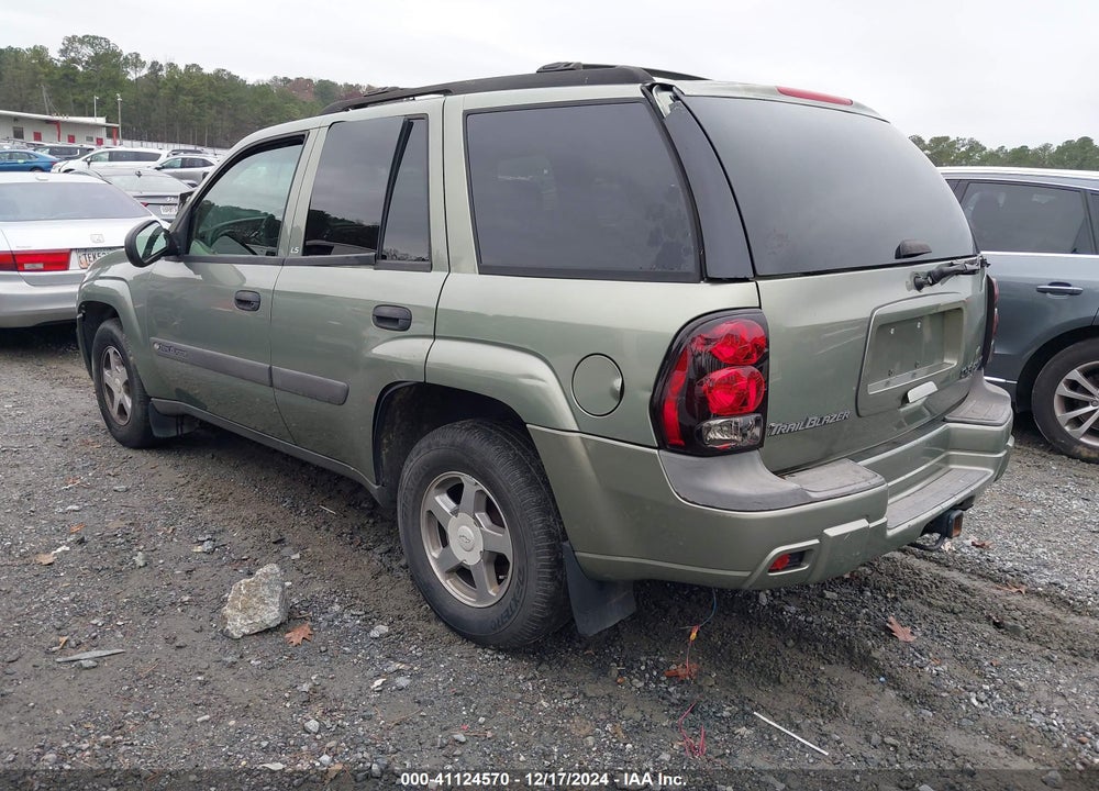 2004 CHEVROLET TRAILBLAZER LS VIN: 1GNDS13S442146157