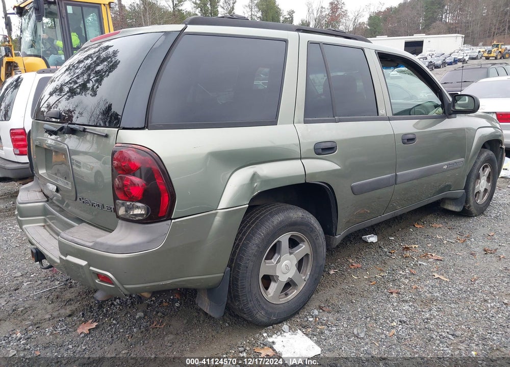 2004 CHEVROLET TRAILBLAZER LS VIN: 1GNDS13S442146157