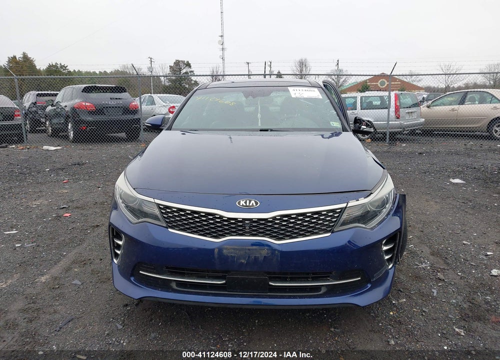 2016 KIA OPTIMA SXL TURBO VIN: 5XXGV4L20GG087086