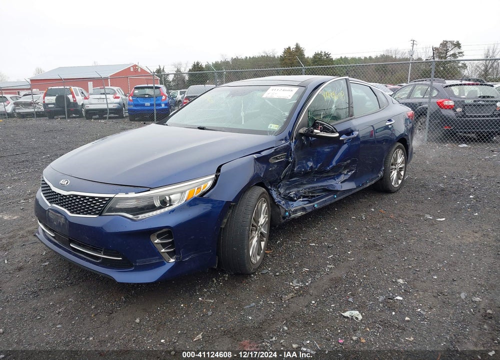 2016 KIA OPTIMA SXL TURBO VIN: 5XXGV4L20GG087086