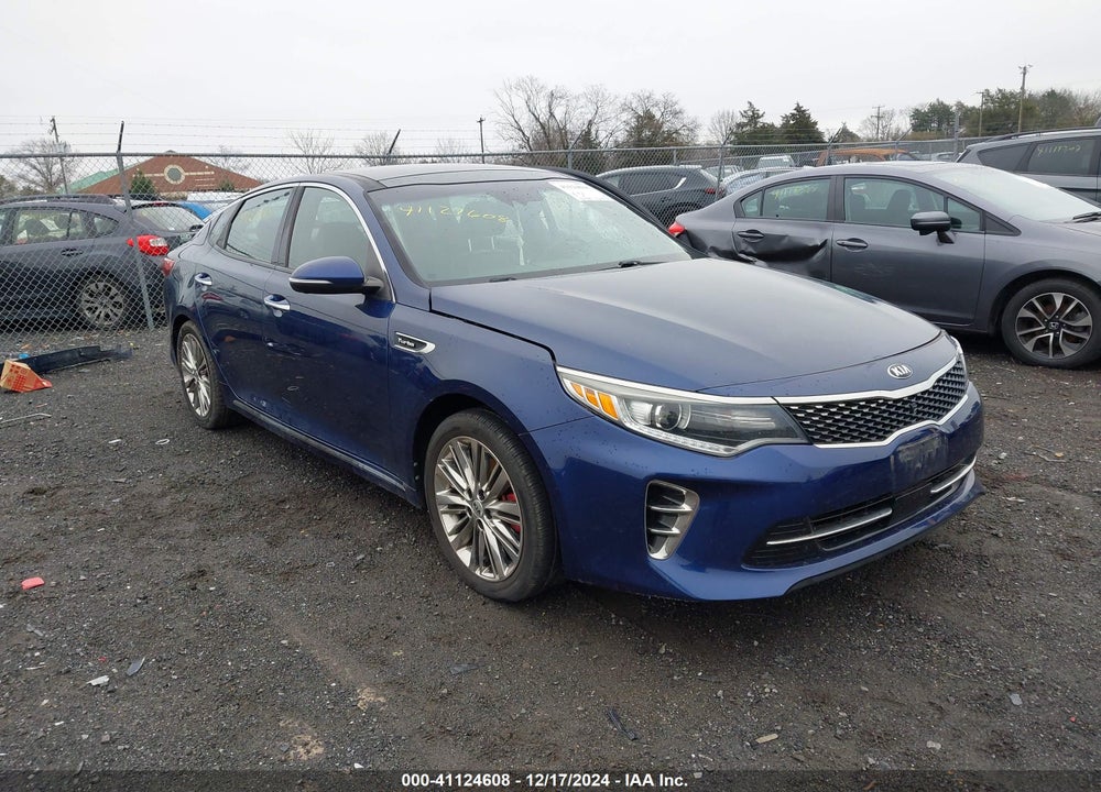 2016 KIA OPTIMA SXL TURBO VIN: 5XXGV4L20GG087086