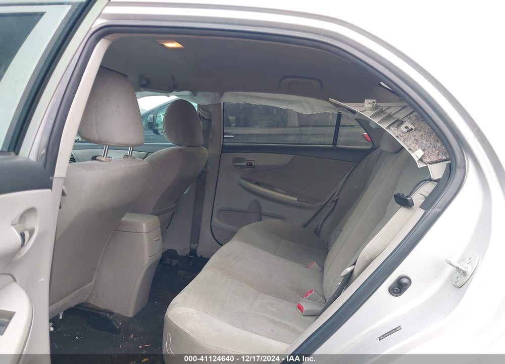 2011 TOYOTA COROLLA LE VIN: 2T1BU4EE6BC652848
