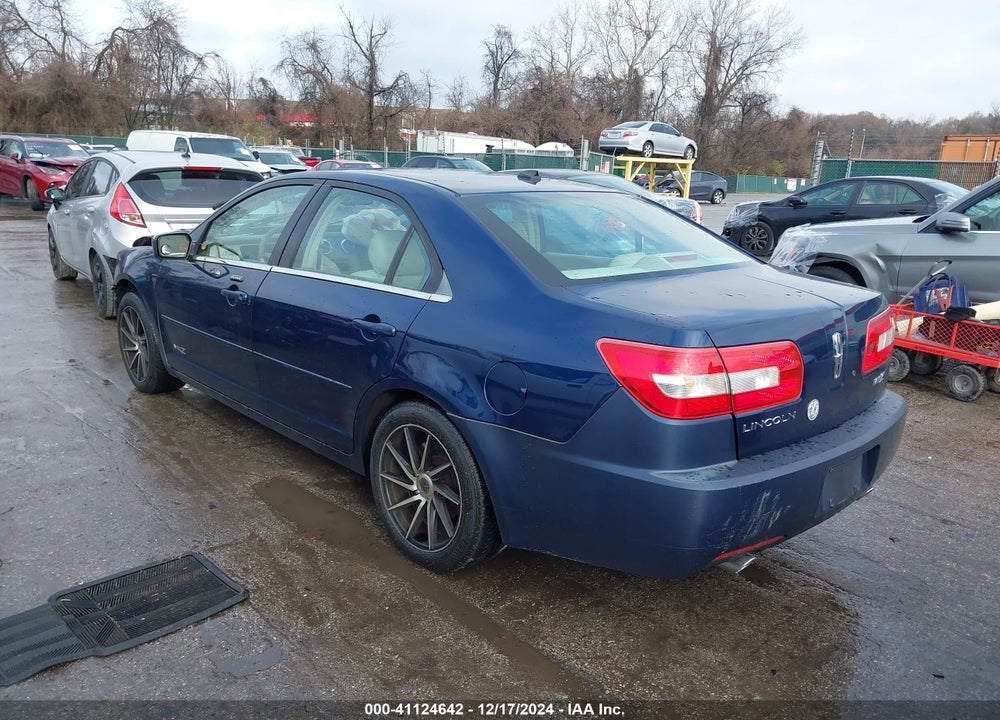 2007 LINCOLN MKZ VIN: 3LNHM26T87R640631
