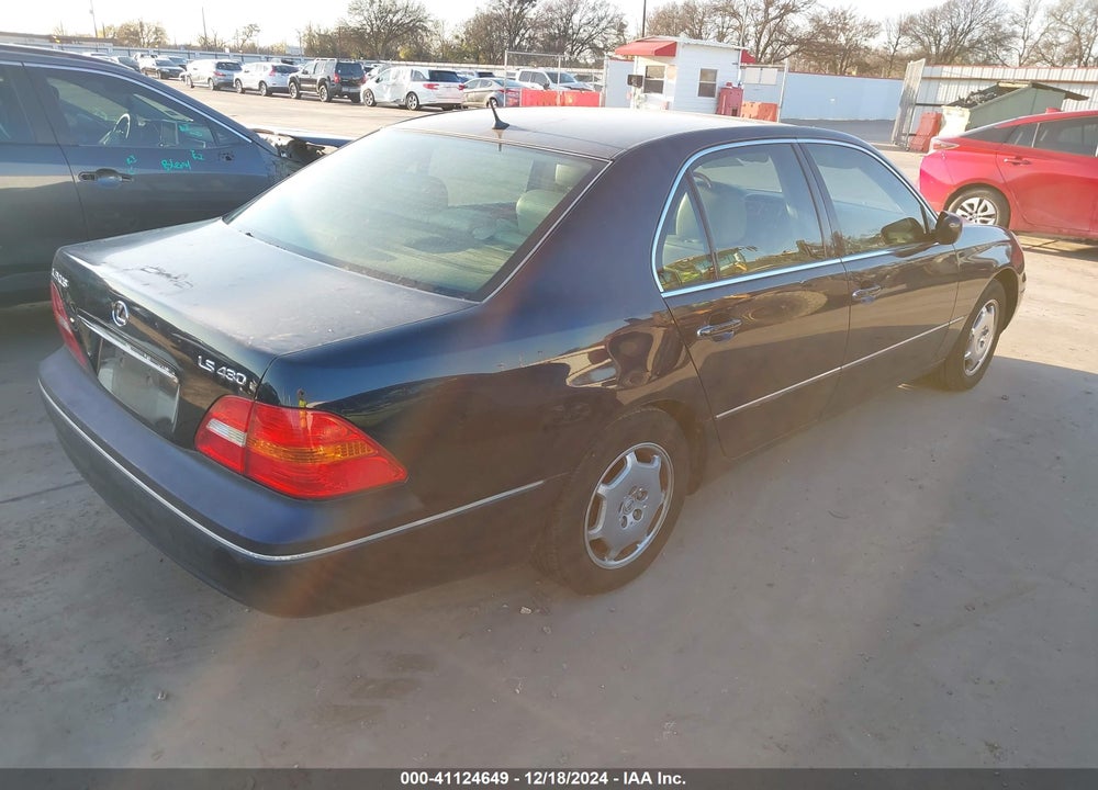 2002 LEXUS LS 430 VIN: JTHBN30F720058902