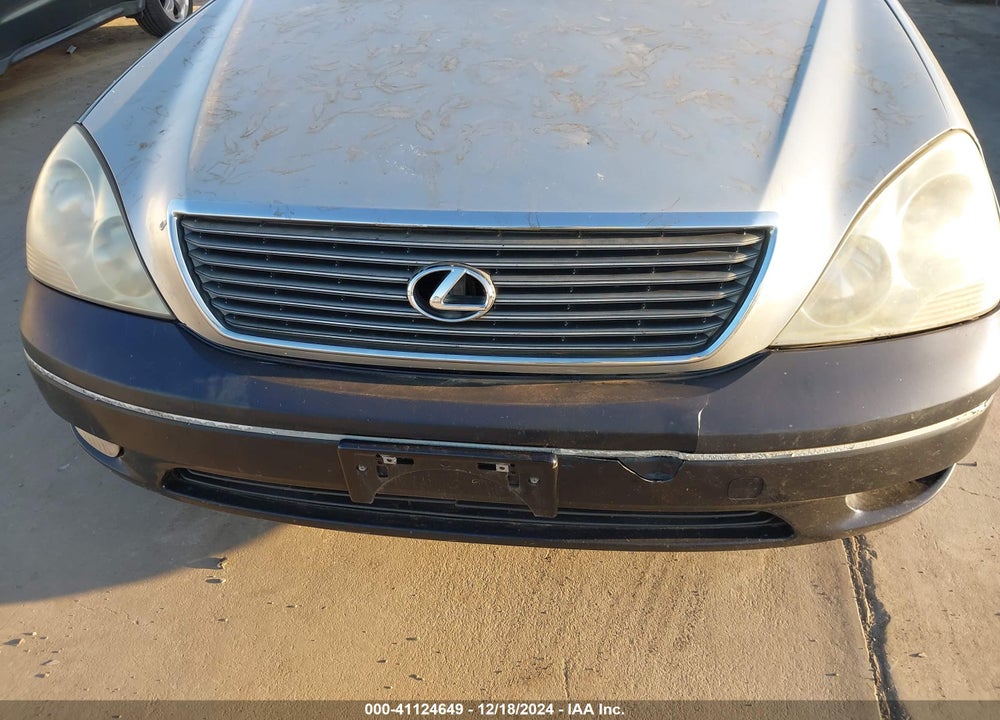 2002 LEXUS LS 430 VIN: JTHBN30F720058902