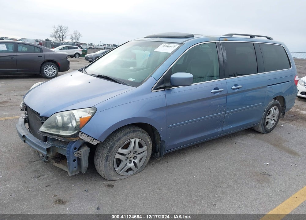 2006 HONDA ODYSSEY EX-L VIN: 5FNRL387X6B088938