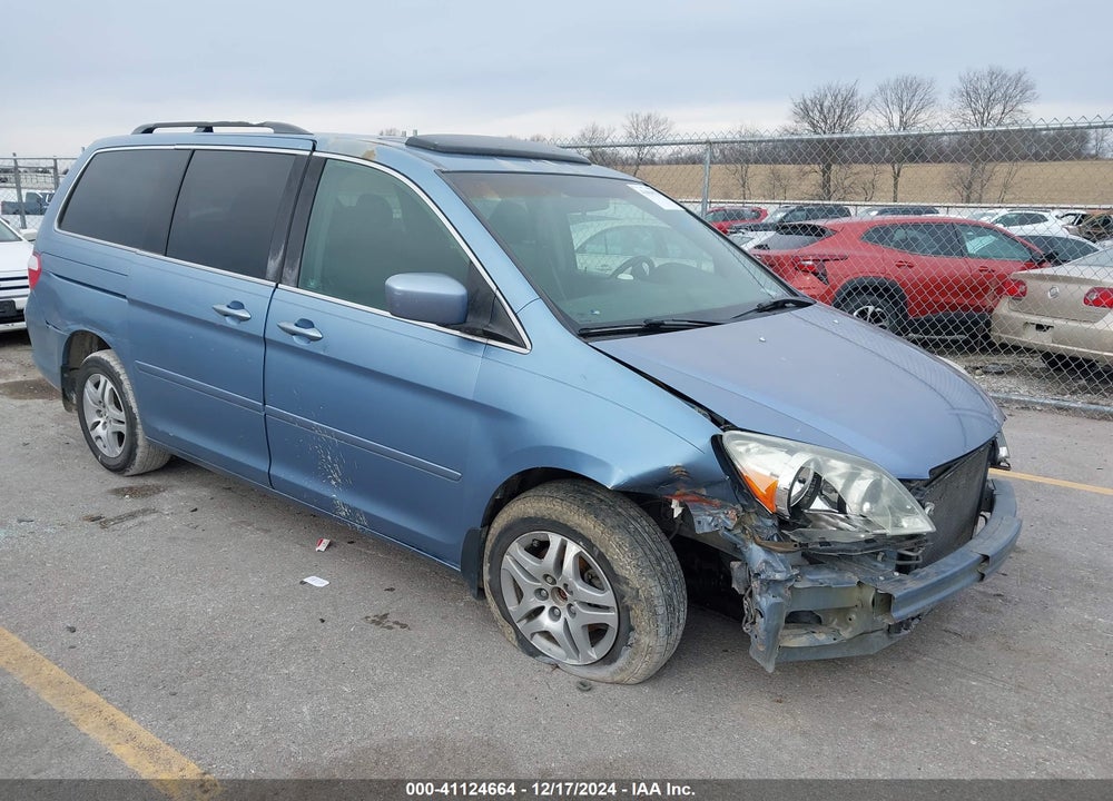 2006 HONDA ODYSSEY EX-L VIN: 5FNRL387X6B088938