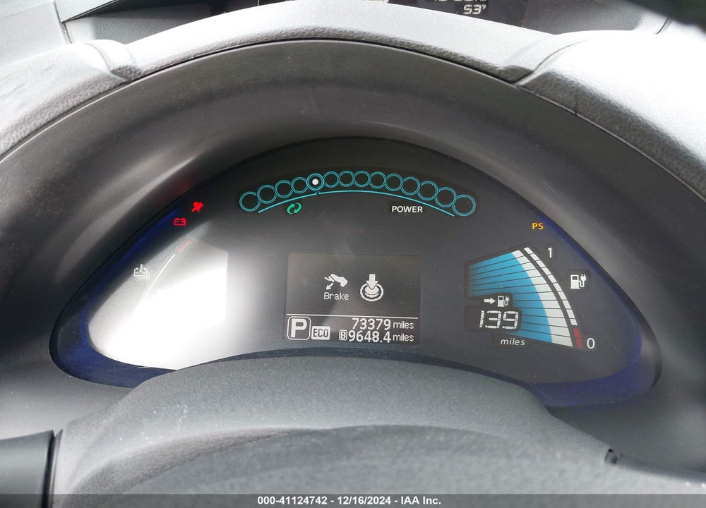 2016 NISSAN LEAF SL VIN: 1N4BZ0CP9GC309441