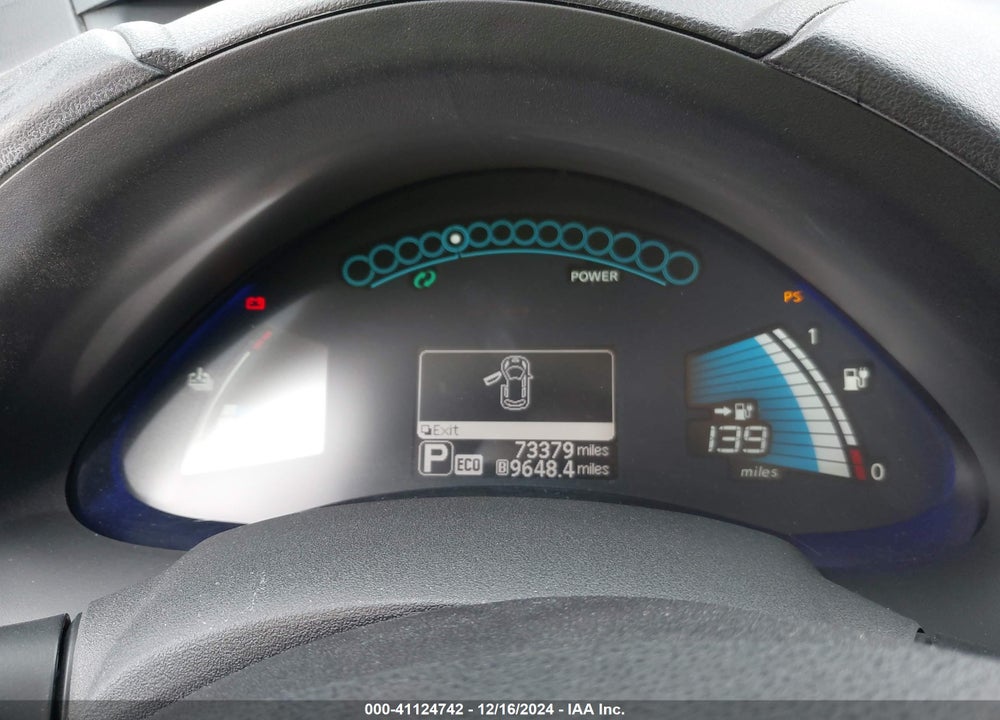 2016 NISSAN LEAF SL VIN: 1N4BZ0CP9GC309441
