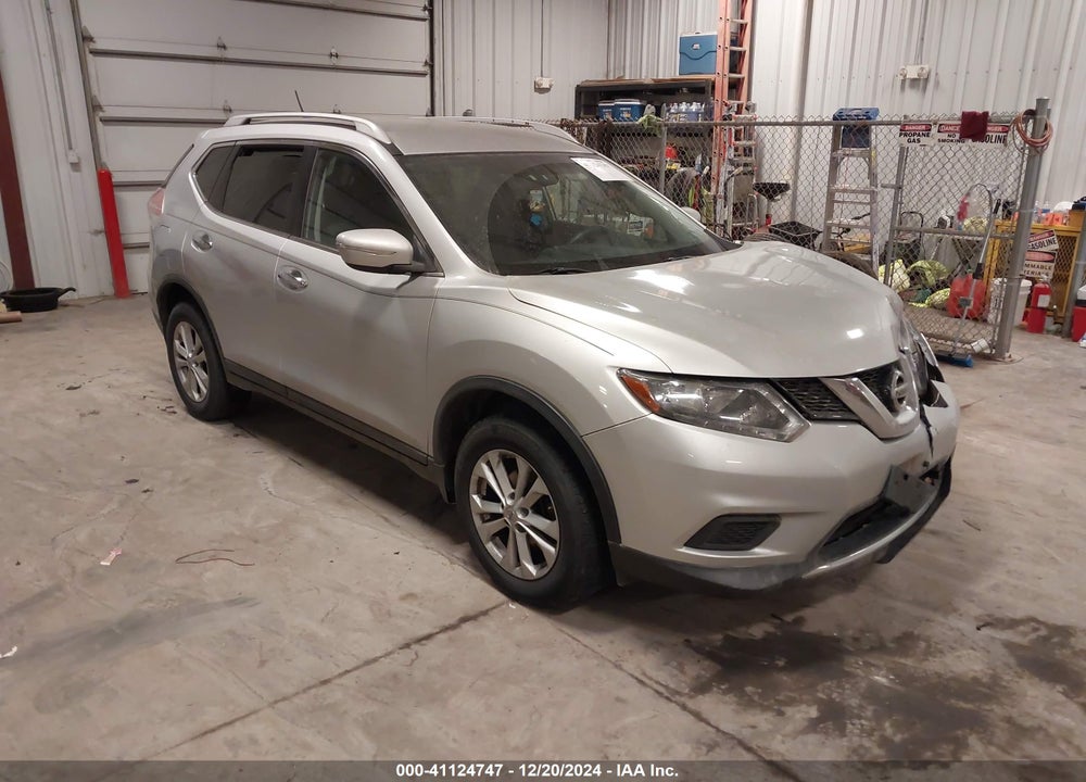 2015 NISSAN ROGUE SV VIN: KNMAT2MV1FP580727