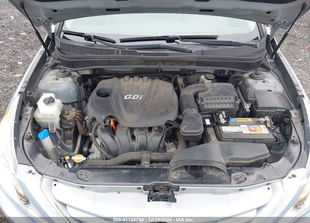 2013 HYUNDAI SONATA GLS VIN: 5NPEB4AC0DH517596