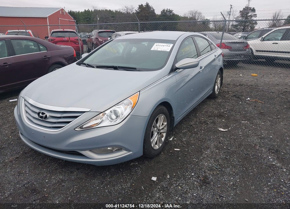 2013 HYUNDAI SONATA GLS VIN: 5NPEB4AC0DH517596