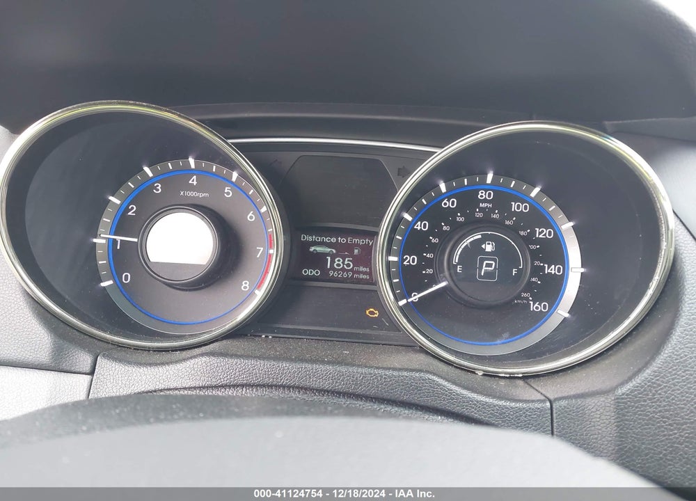 2013 HYUNDAI SONATA GLS VIN: 5NPEB4AC0DH517596
