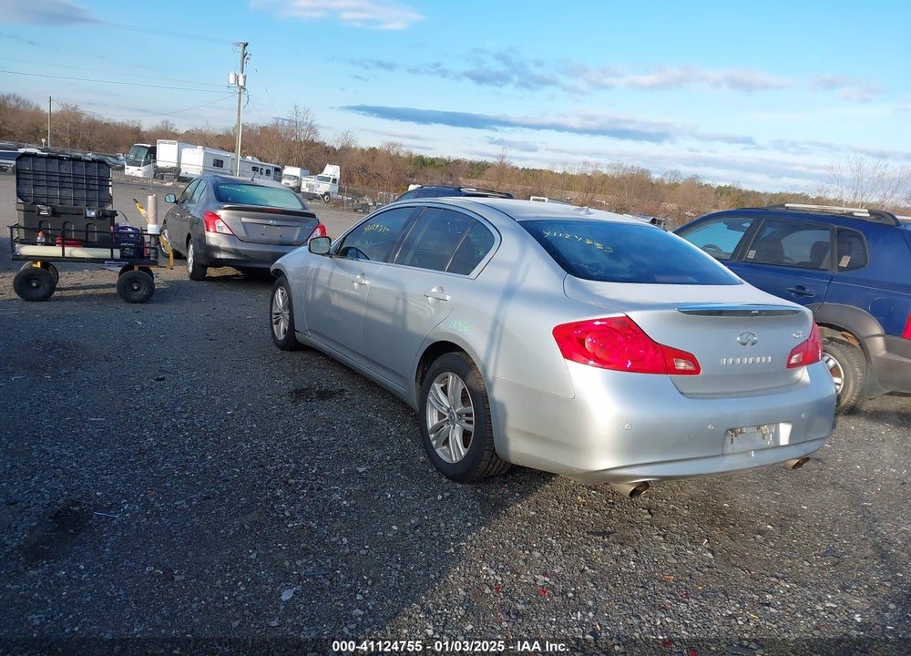2012 INFINITI G37X VIN: JN1CV6AR1CM971863