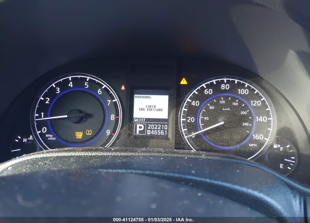 2012 INFINITI G37X VIN: JN1CV6AR1CM971863
