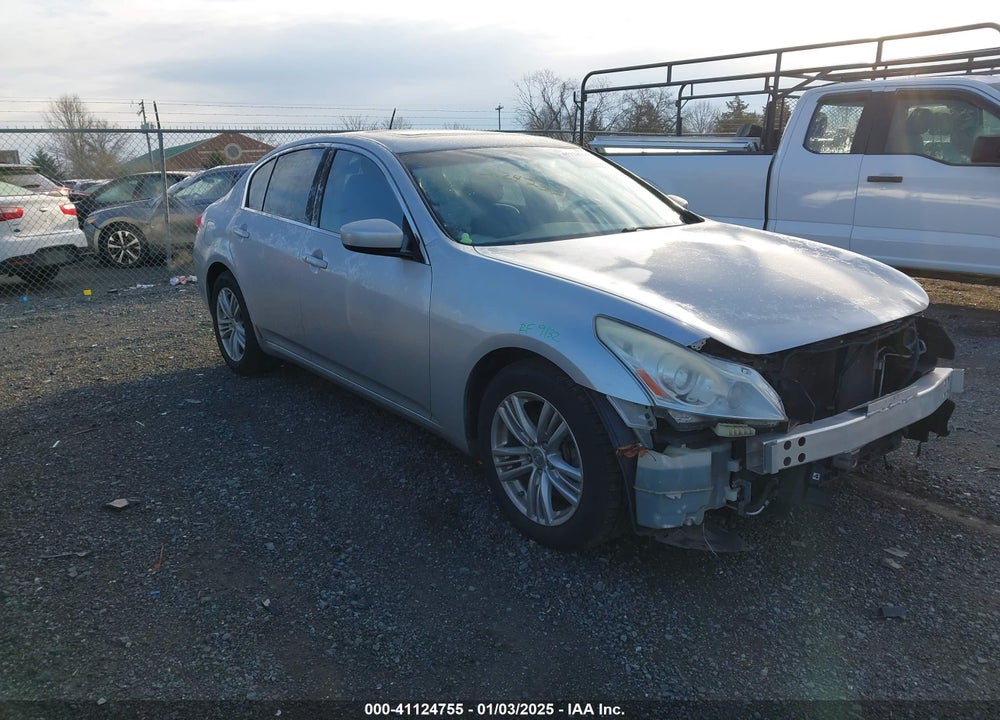2012 INFINITI G37X VIN: JN1CV6AR1CM971863