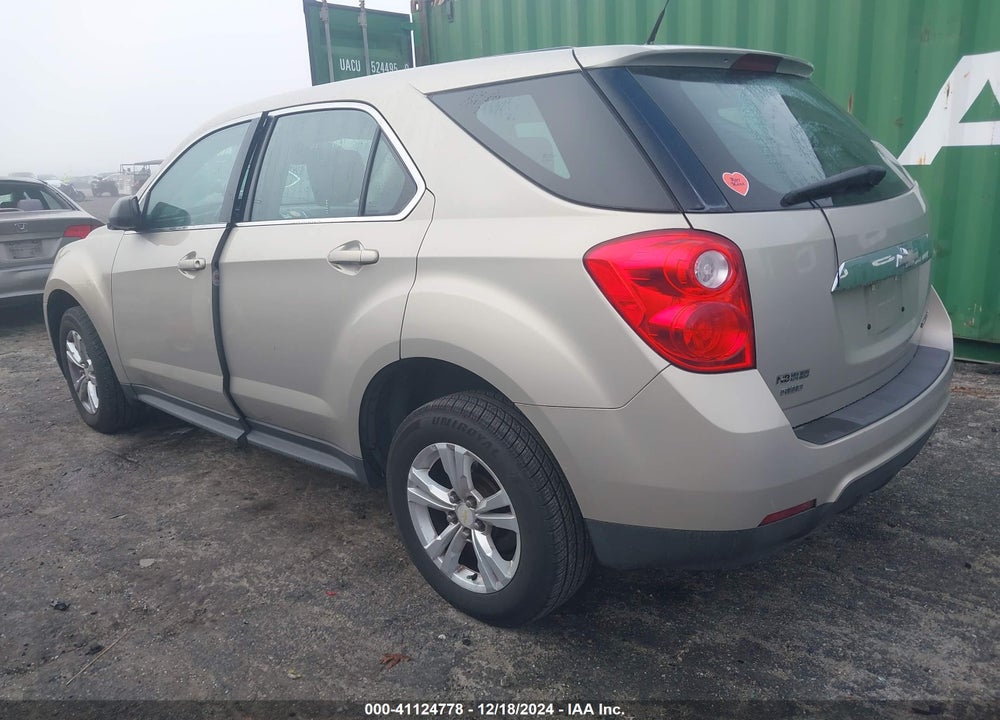 2011 CHEVROLET EQUINOX LS VIN: 2CNFLCEC7B6311579